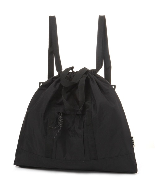 LEPSIM（レプシィム）の「【CONTROL FREAK／コントロールフリーク】ナイロン3WAYスクエアトート　967744（ショルダーバッグ・レディース・ブラック/グレー・ONE SIZE）」の7枚目の写真