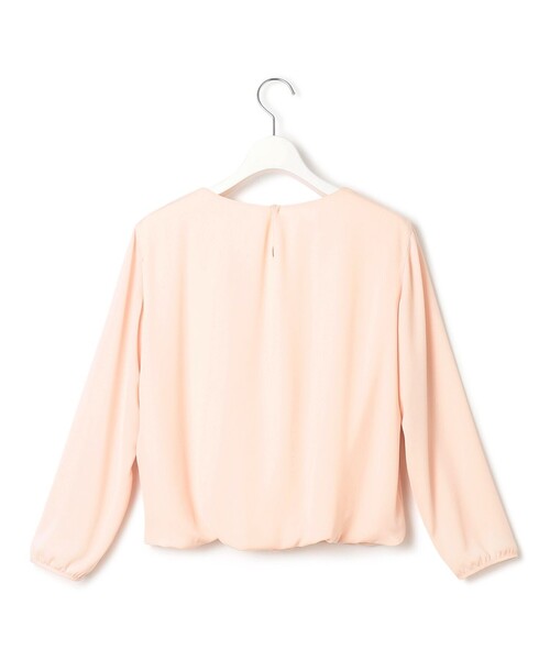 23区(ニジュウサンク)の「【洗える】シルキーデシン ボールチェーン カットソー(Tシャツ/カットソー・レディース・スカイブルー系/ホワイト系/ネイビー系/ピンク系・40/38)」の19枚目の写真