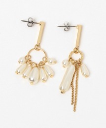 アシメドロップパールピアス / 986325