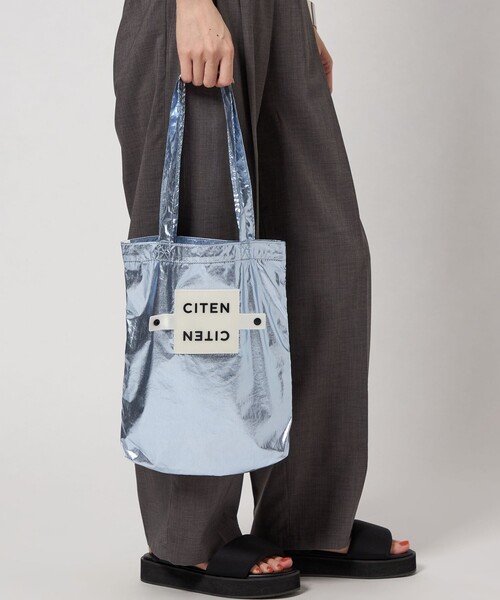 【大注目】 CITEN＞クルクルパッチン メタリック トートバッグS（トート トートバッグ