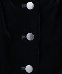 6（ロク）の「＜6(ROKU)＞ベロア ビスチェ（ベスト）」 - WEAR