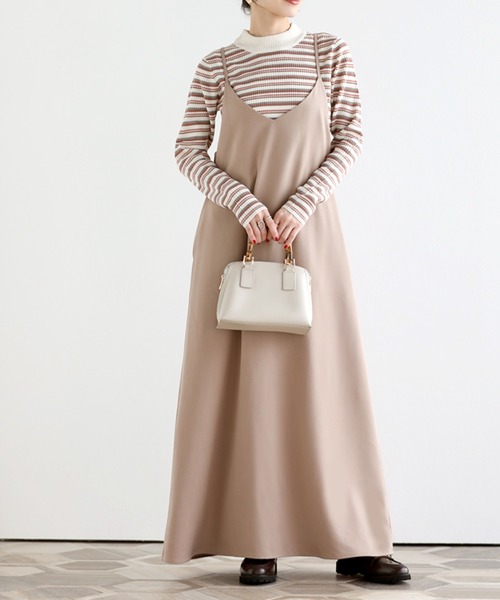 セール】バックリボンキャミワンピース（ワンピース）｜SUNFLOWER