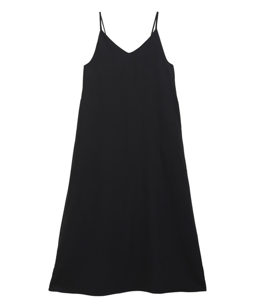 SUNFLOWER EIGHT(サンフラワーエイト)の「バックリボンキャミワンピース(ワンピース・レディース・ネイビー/ベージュ/ブラック/ダークグレー/グレイッシュベージュ・M-Long/L-Long/M-Short/L-Short)」の22枚目の写真