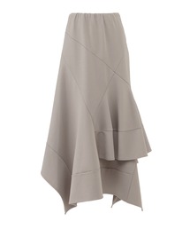 AULA（アウラ）の「【AULA】ランダムフレアヘムスカート（スカート）」