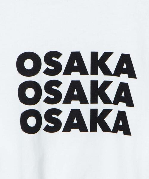 WEGO(ウィゴー)の「WEGO/3連OSAKAロゴT(Tシャツ/カットソー・メンズ・ホワイト/ブラック・XX-LARGE/LARGE/X-LARGE/MEDIUM)」の3枚目の写真