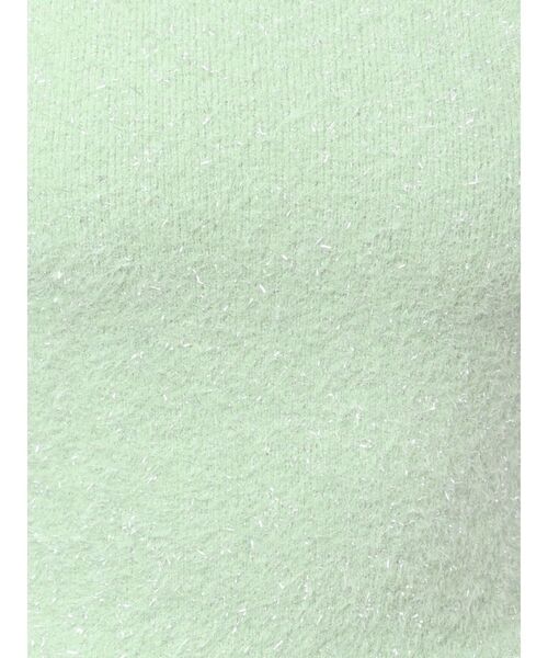 dazzlin（ダズリン）の「【セット着用可能】ミニシャギーラメニットキャミ（キャミソール・レディース・グレー/ピンク/グリーン/ベージュ・FREE）」の16枚目の写真