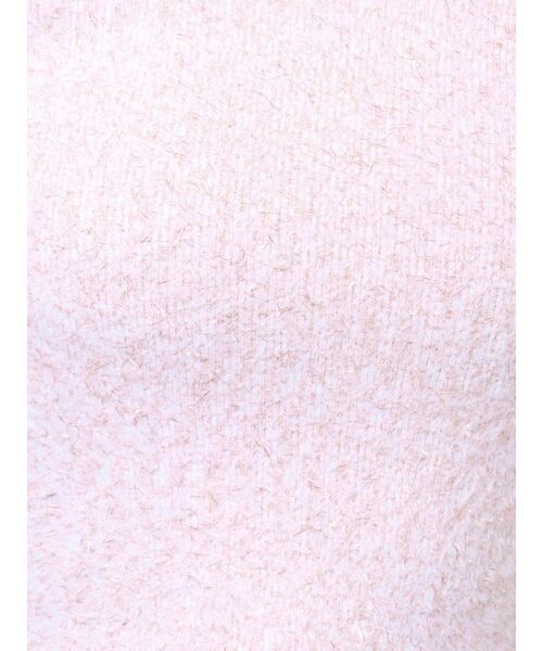 dazzlin（ダズリン）の「【セット着用可能】ミニシャギーラメニットキャミ（キャミソール・レディース・グレー/ピンク/グリーン/ベージュ・FREE）」の18枚目の写真