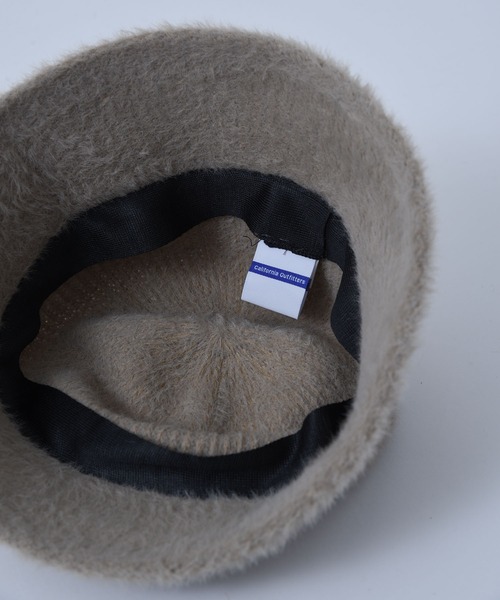 CALIFORNIA OUTFITTERS(カリフォルニア アウトフィッターズ)の「Z-2-SP 11C8 シャギーニットバケットハット(ハット・レディース・ネイビー/ホワイト/チャコールグレー/モカ・ONESIZE)」の5枚目の写真