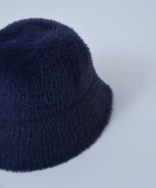 CALIFORNIA OUTFITTERS(カリフォルニア アウトフィッターズ)の「Z-2-SP 11C8 シャギーニットバケットハット(ハット・レディース・ネイビー/ホワイト/チャコールグレー/モカ・ONESIZE)」の6枚目の写真