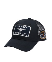 【AVIREX/アヴィレックス】EX AX U.S NAVY MESH CAP メッシュキャップ
