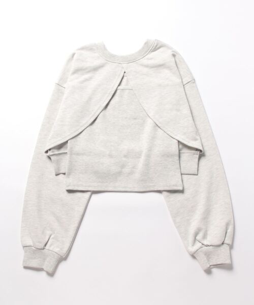 3.3 Field Trip （3.3フィールドトリップ）の「3.3 Field Trip／ウラケプルオーバーキャミSET（2WAY）2995267（スウェット・レディース・ライトグレー/チャコール/ブラック・FREE）」の21枚目の写真