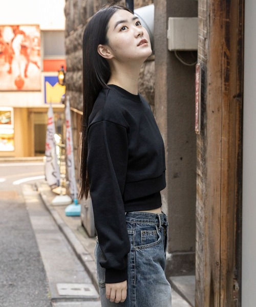 3.3 Field Trip （3.3フィールドトリップ）の「3.3 Field Trip／ウラケプルオーバーキャミSET（2WAY）2995267（スウェット・レディース・ライトグレー/チャコール/ブラック・FREE）」の15枚目の写真