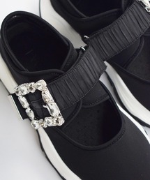 EVOL | ビジューバックルボリュームソールスニーカー(スニーカー)