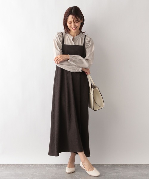 GLOBAL WORK（グローバルワーク）の「さらさらリラックスブラウス長袖