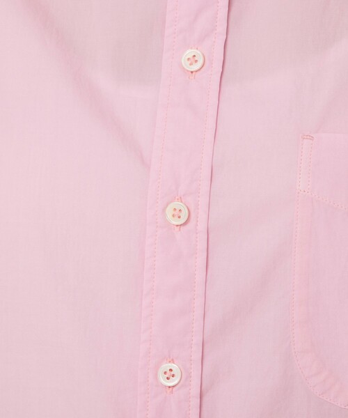 Rie Miller(リエミラー)の「製品染めレギュラーカラーショート丈シャツ(シャツ/ブラウス・レディース・ホワイト/サックスブルー/ベビーピンク・38)」の12枚目の写真