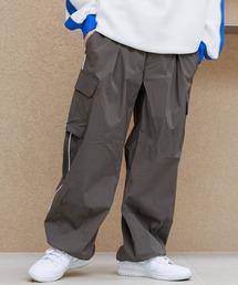 RAGEBLUE | サイドライン/ナイロンミリタリーカーゴパンツ/パラシュートパンツ(カーゴパンツ)