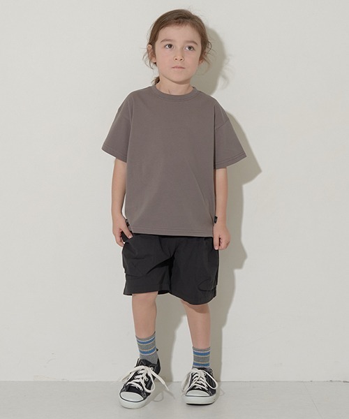 b・ROOM(ビールーム)の「ビッグカーゴポケットハーフパンツ(その他パンツ・キッズ・キャメル/モスグリーン/グレイッシュブルー/ブラック・100cm/110cm/120cm/130cm/140cm/150cm)」の18枚目の写真