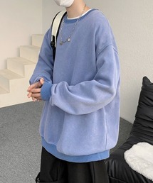 FVLMEN（フルメン）の「【FVLMEN】Pigment processing sweat pullover/ピグメント加工 スウェット プルオーバー（スウェット）」