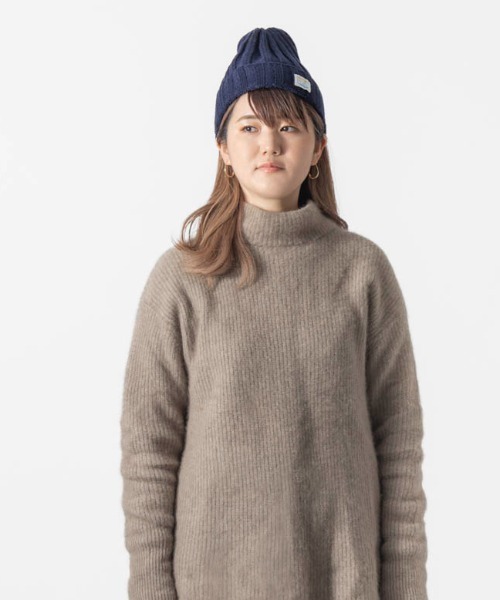 salle de bal(サルデバル)の「ワッチキャップ キャップ ニット帽 SPH-N0441 SPI(キャップ・レディース・ネイビー/グレー/ブラック/ワイン/アイボリー・FREE)」の17枚目の写真