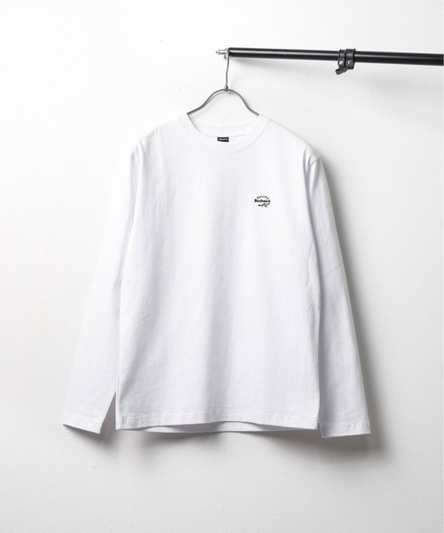 ARCHIVER(アーカイバ)の「【69】【it】ミドルウェイト クルーネック刺繍ロングスリーブカットソー(Tシャツ/カットソー・レディース・ブルー/ホワイト/ブラック・LARGE/MEDIUM)」の1枚目の写真