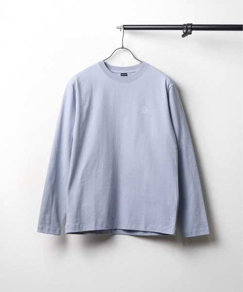 ARCHIVER(アーカイバ)の「【69】【it】ミドルウェイト クルーネック刺繍ロングスリーブカットソー(Tシャツ/カットソー・レディース・ブルー/ホワイト/ブラック・LARGE/MEDIUM)」の3枚目の写真