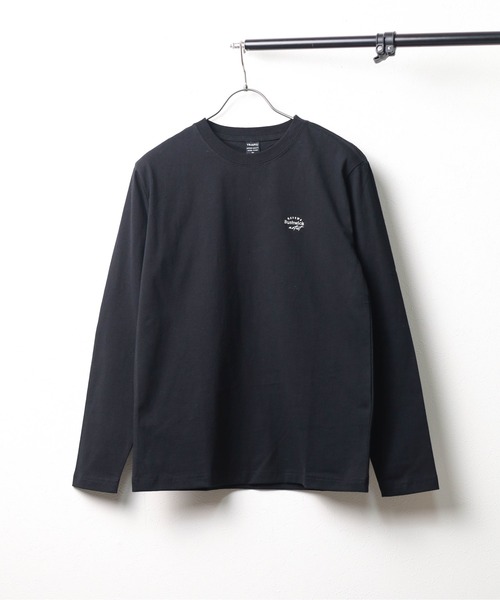 ARCHIVER(アーカイバ)の「【69】【it】ミドルウェイト クルーネック刺繍ロングスリーブカットソー(Tシャツ/カットソー・レディース・ブルー/ホワイト/ブラック・LARGE/MEDIUM)」の2枚目の写真