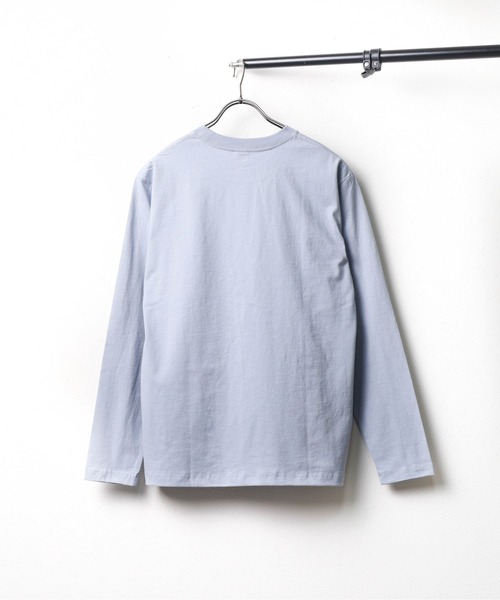 ARCHIVER(アーカイバ)の「【69】【it】ミドルウェイト クルーネック刺繍ロングスリーブカットソー(Tシャツ/カットソー・レディース・ブルー/ホワイト/ブラック・LARGE/MEDIUM)」の8枚目の写真