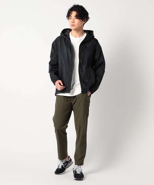 Grand PARK（グランドパーク）の「ナイロンリップストレッチイージーパンツ（その他パンツ・メンズ・ネイビー/カーキ/ブラック・SMALL/MEDIUM/LARGE）」の4枚目の写真