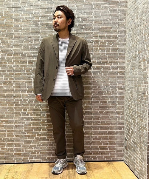 Grand PARK（グランドパーク）の「ナイロンリップストレッチイージーパンツ（その他パンツ・メンズ・ネイビー/カーキ/ブラック・SMALL/MEDIUM/LARGE）」の18枚目の写真