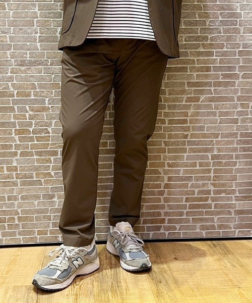 Grand PARK（グランドパーク）の「ナイロンリップストレッチイージーパンツ（その他パンツ・メンズ・ネイビー/カーキ/ブラック・SMALL/MEDIUM/LARGE）」の20枚目の写真