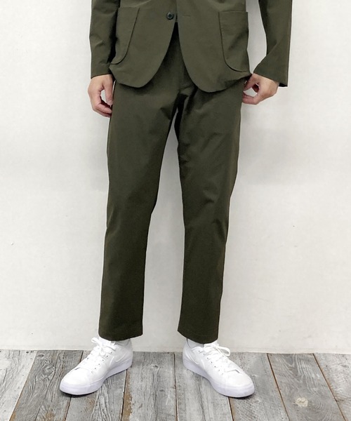 Grand PARK（グランドパーク）の「ナイロンリップストレッチイージーパンツ（その他パンツ・メンズ・ネイビー/カーキ/ブラック・SMALL/MEDIUM/LARGE）」の16枚目の写真