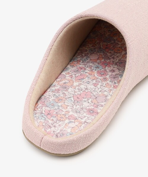 Afternoon Tea(アフタヌーンティー)の「フラワーチャールストン型ルームシューズ(ルームシューズ/スリッパ・レディース・ブルー/ピンク・ONE SIZE)」の6枚目の写真