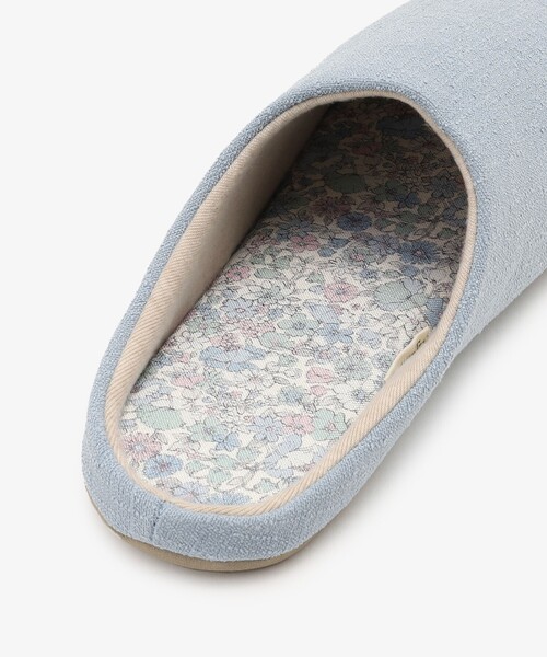 Afternoon Tea(アフタヌーンティー)の「フラワーチャールストン型ルームシューズ(ルームシューズ/スリッパ・レディース・ブルー/ピンク・ONE SIZE)」の12枚目の写真