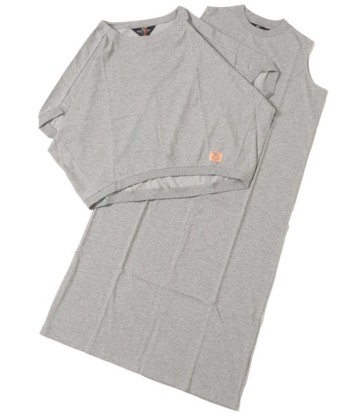 KRIFF MAYER Lady's Collection（クリフメイヤーレディースコレクション）の「ウェットプロテクトアンサンブル（ワンピース・レディース・ネイビー/チャコール/サックスブルー/オレンジ系その他/グレー/オフホワイト・LARGE/MEDIUM）」の22枚目の写真