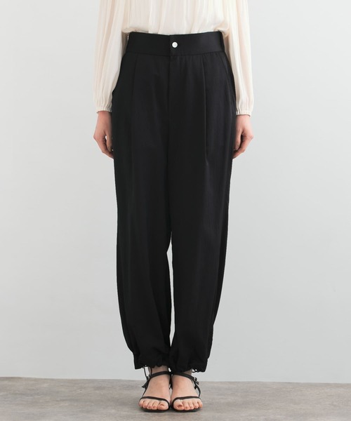 URBAN RESEARCH ROSSO WOMEN（アーバンリサーチ　ロッソ）の「撥水UVカット2wayドロストパンツ（その他パンツ・レディース・ブラック/ベージュ・FREE）」の22枚目の写真
