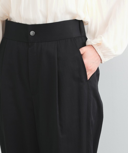 URBAN RESEARCH ROSSO WOMEN（アーバンリサーチ　ロッソ）の「撥水UVカット2wayドロストパンツ（その他パンツ・レディース・ブラック/ベージュ・FREE）」の14枚目の写真