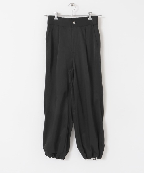 URBAN RESEARCH ROSSO WOMEN（アーバンリサーチ　ロッソ）の「撥水UVカット2wayドロストパンツ（その他パンツ・レディース・ブラック/ベージュ・FREE）」の6枚目の写真