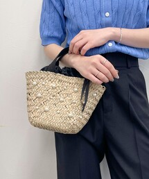 fredy emue | シーグラスビジューパールトートバッグ(トートバッグ)