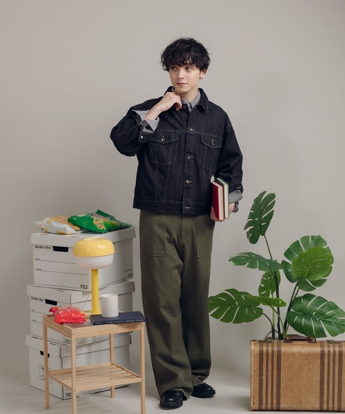 MUHET(ミュエータ)の「【セットアップ可能】デニムジャケット(デニムジャケット・レディース・ブラック/ブルー/ダークインディゴブルー・MEDIUM/X-LARGE)」の15枚目の写真