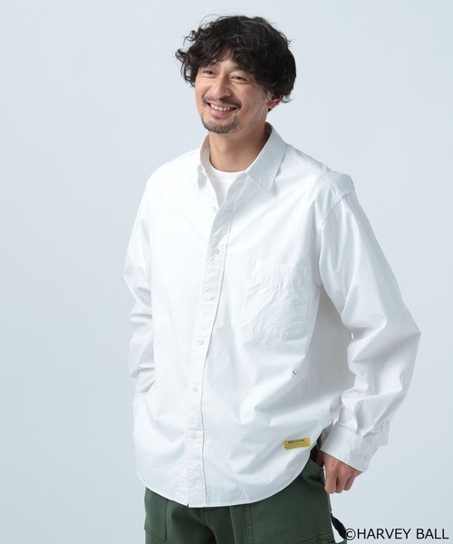 SMILEY FACE(スマイリーフェイス)の「【SMILEY FACE(スマイリーフェイス)】HELLO SMILEY長袖シャツ(シャツ/ブラウス・メンズ・その他2/その他1/その他4/その他5/その他3/その他6/その他7・MEDIUM/LARGE)」の16枚目の写真