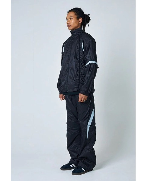 SUPPLIER(サプライヤー)の「Supplier/サプライヤー/Detachable TrackJacket(ナイロンジャケット・メンズ・ブラック/カーキ・XL/L/M)」の9枚目の写真