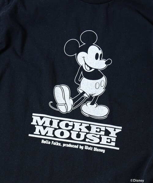 wiffle（ウィッフル）の「WIFFLE / MICKEY MOUSE T-shirt（Tシャツ/カットソー・メンズ・ブラック・S/M/L/XL）」の6枚目の写真