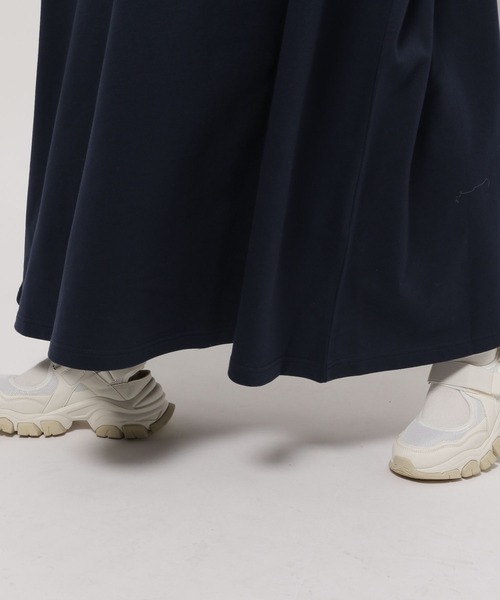 niko and...（ニコアンド）の「スポーツMIXスウェットワンピース（ワンピース・レディース・ネイビー/グリーン/ナチュラル・FREE）」の20枚目の写真