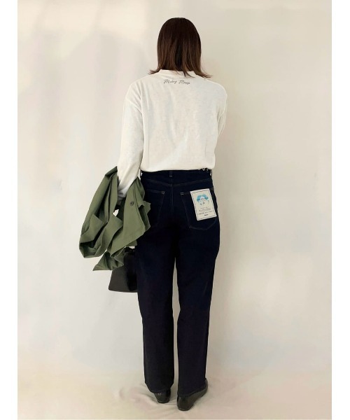 Right-on(ライトオン)の「【DISNEY】スラブプリントロンT(Tシャツ/カットソー・メンズ・オフホワイト/グレー/ダークグレー・M/L/XL)」の14枚目の写真