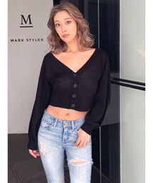 GYDA | シアーニットカーディガン(カーディガン/ボレロ)