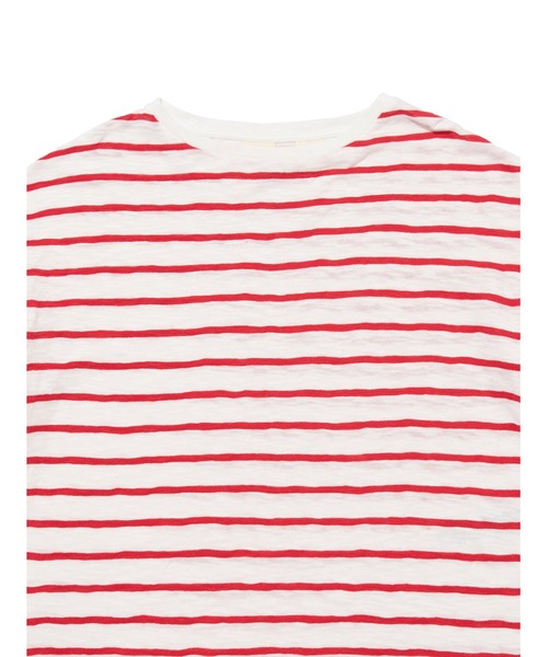 Levi's(リーバイス)の「Levi's/リーバイス ロングスリーブTシャツ レッドストライプ MARGOT(Tシャツ/カットソー・レディース・レッド・M/S/XS)」の9枚目の写真