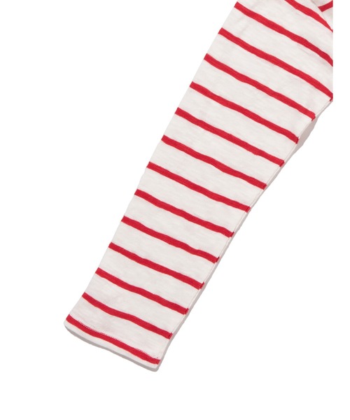 Levi's(リーバイス)の「Levi's/リーバイス ロングスリーブTシャツ レッドストライプ MARGOT(Tシャツ/カットソー・レディース・レッド・M/S/XS)」の10枚目の写真