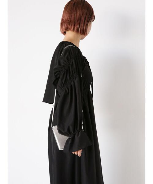 ehka sopo(エヘカソポ)の「ボレロブラウスノースリワンピースセット(ワンピース・レディース・ベージュ/ブラック/カーキ・F)」の15枚目の写真