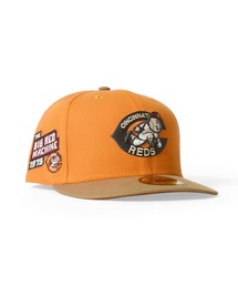 NEW ERA（ニューエラ）の「ニューエラ 59FIFTY / MLB シンシナティ レッズ Cincinnati Reds - The Big Red Machine 1975 サイドパッチ / HOMEGAME 海外 別注 NEW ERA Fitted CAP / NEWERA-161（キャップ）」