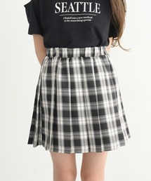 キッズ プリーツミニスカート